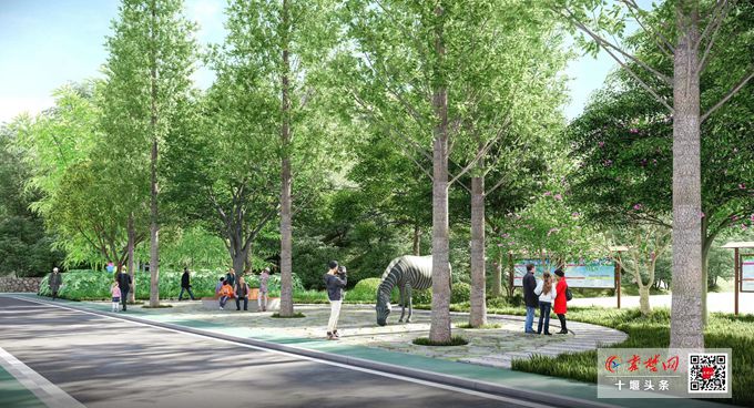 市人民公園四大發明園景觀正式升級改造 預計國慶對外開放